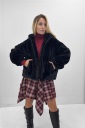 pelliccia con zip cloud